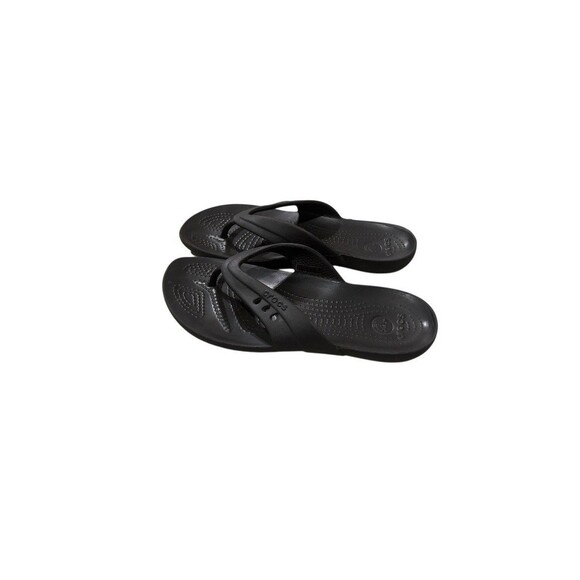 Crocs Sandals Women 8 Dark Brown Kadee II - Picture 1 of 5